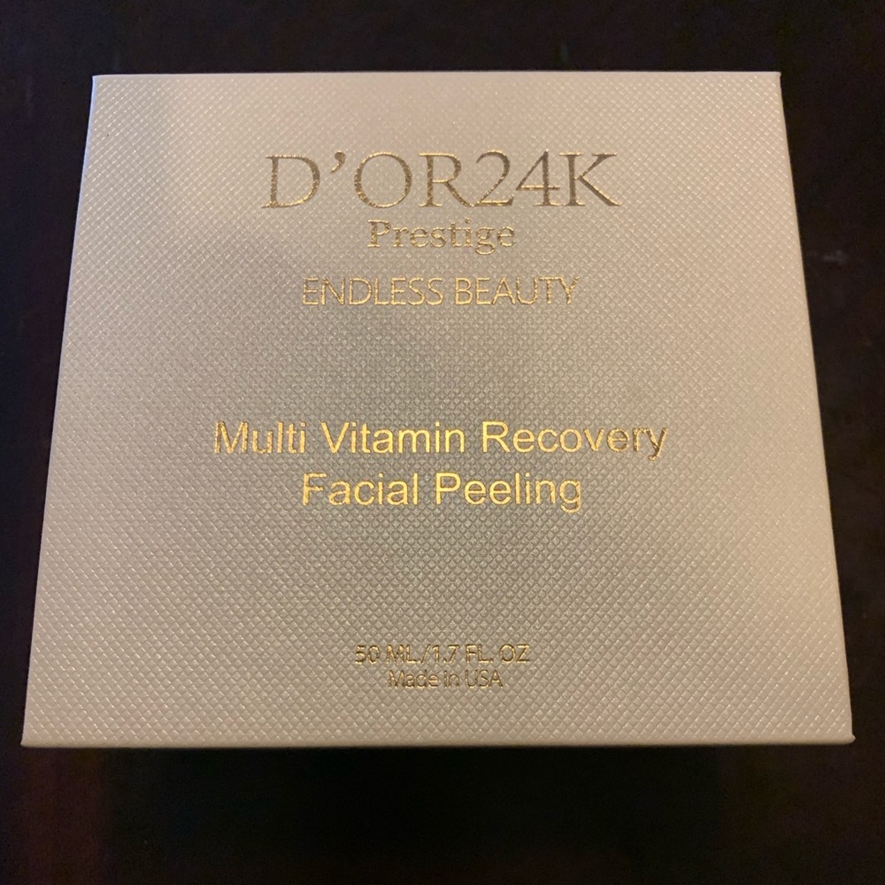 D’OR24K Prestige Recovery Facial Peeling BRAND NEW